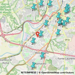 Mappa Via Gustavo Fara, 00144 Roma RM, Italia (3.08235)