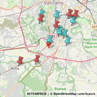 Mappa Via Gustavo Fara, 00144 Roma RM, Italia (4.66933)