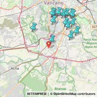 Mappa Via Gustavo Fara, 00144 Roma RM, Italia (5.306)