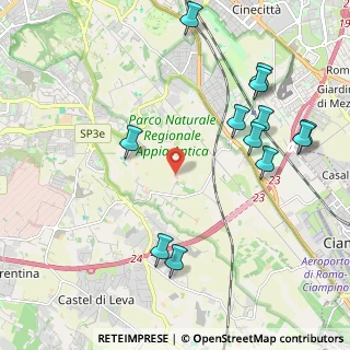 Mappa Via i XXV della Campagna, 00178 Roma RM, Italia (2.5525)
