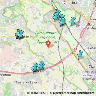 Mappa Via i XXV della Campagna, 00178 Roma RM, Italia (2.7685)