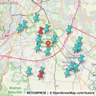 Mappa Via i XXV della Campagna, 00178 Roma RM, Italia (4.811)