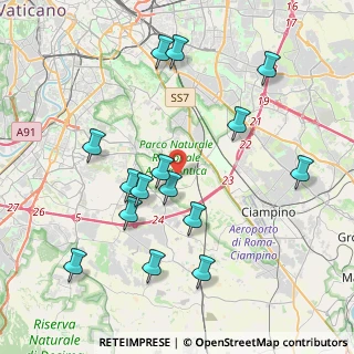 Mappa Via i XXV della Campagna, 00178 Roma RM, Italia (4.45267)
