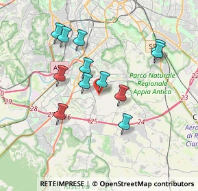 Mappa Via Alessandro Dudan, 00143 Roma RM, Italia (3.545)