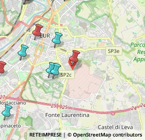 Mappa Via Alessandro Dudan, 00143 Roma RM, Italia (3.47938)