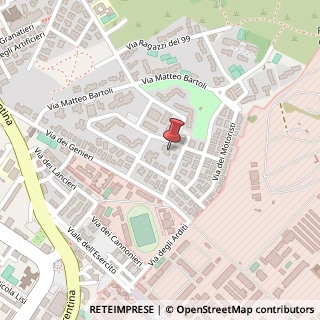 Mappa Via Ercolano Salvi, 18, 00143 Roma, Roma (Lazio)