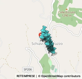 Mappa Via Ficenne, 66045 Schiavi di Abruzzo CH, Italia (0.22381)