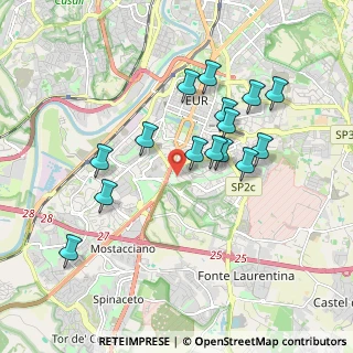 Mappa Via Salvatore Quasimodo, 00144 Roma RM, Italia (1.84267)