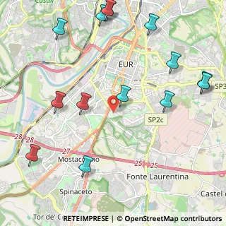 Mappa Via Salvatore Quasimodo, 00144 Roma RM, Italia (2.92857)