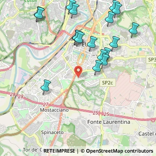 Mappa Via Salvatore Quasimodo, 00144 Roma RM, Italia (2.69278)