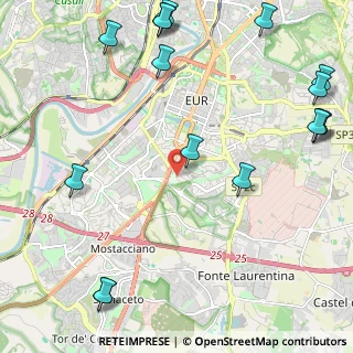Mappa Via Salvatore Quasimodo, 00144 Roma RM, Italia (3.32188)