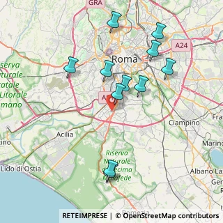 Mappa Via Carlo Levi, 00144 Roma RM, Italia (8.35)