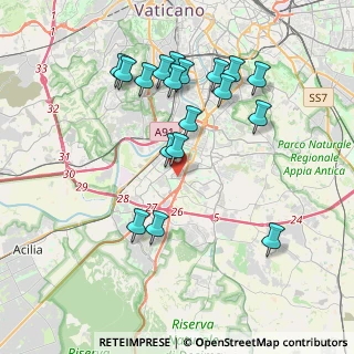 Mappa Via Carlo Levi, 00144 Roma RM, Italia (4.12278)