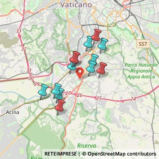Mappa Via Carlo Levi, 00144 Roma RM, Italia (2.94231)