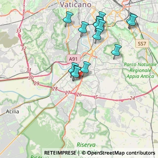 Mappa Via Carlo Levi, 00144 Roma RM, Italia (4.45857)