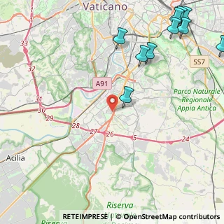Mappa Dir. Centro Commerciale, 00144 Roma RM, Italia (6.83545)