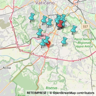 Mappa Dir. Centro Commerciale, 00144 Roma RM, Italia (3.83467)