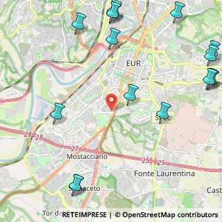 Mappa Dir. Centro Commerciale, 00144 Roma RM, Italia (3.43938)