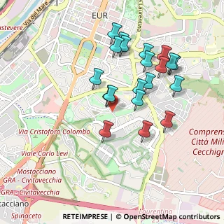 Mappa Via Corrado Govoni, 00144 Roma RM, Italia (0.935)