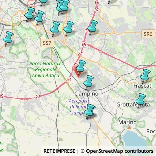 Mappa Via R. Bianchi Bandinelli, 00178 Roma RM, Italia (6.846)