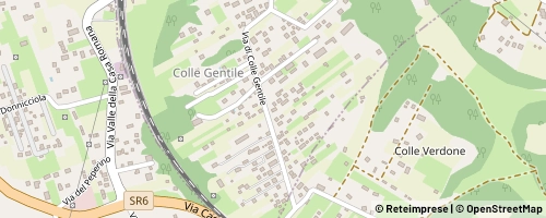 Mappa Zagarolo