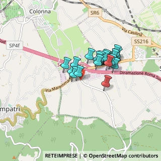 Mappa Via della Faeta, 00030 San Cesareo RM, Italia (0.6735)