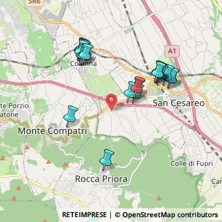 Mappa Via della Faeta, 00030 San Cesareo RM, Italia (2.032)