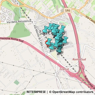 Mappa Via Francesco Crispi, 00030 San Cesareo RM, Italia (0.29259)