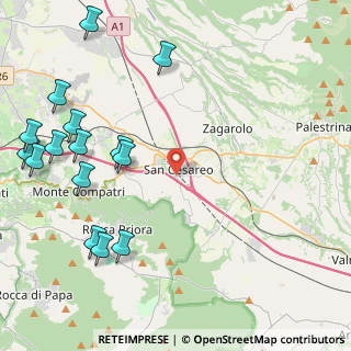Mappa Via Francesco Crispi, 00030 San Cesareo RM, Italia (6.07533)