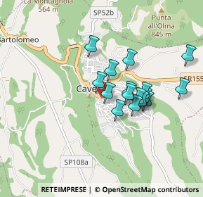 Mappa Via Pasquazzi Gregorio, 00033 Cave RM, Italia (0.74438)