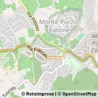 Mapa Monte Porzio Catone