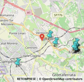 Mappa Via della Cavona, 00044 Frascati RM, Italia (2.95)