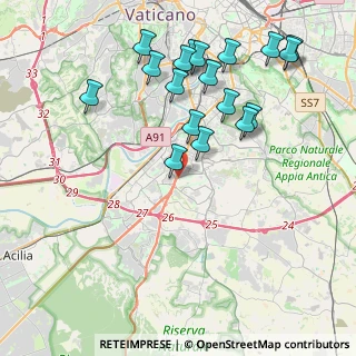 Mappa Piazzale Venticinque Marzo, 00144 Roma RM, Italia (4.64111)