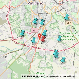 Mappa Piazzale Venticinque Marzo, 00144 Roma RM, Italia (4.11364)