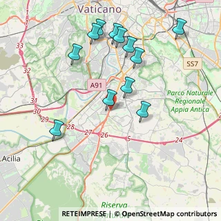 Mappa Piazzale Venticinque Marzo, 00144 Roma RM, Italia (4.4125)
