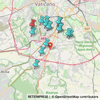Mappa Piazzale Venticinque Marzo, 00144 Roma RM, Italia (3.78188)