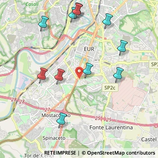 Mappa Piazzale Venticinque Marzo, 00144 Roma RM, Italia (2.61636)