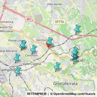 Mappa Viale Bruxelles, 00044 Frascati RM, Italia (2.4875)
