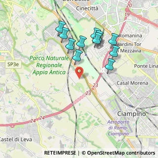 Mappa Via del Casale della Sergetta, 00178 Roma RM, Italia (1.96091)