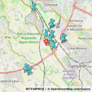 Mappa Via del Casale della Sergetta, 00178 Roma RM, Italia (1.80455)