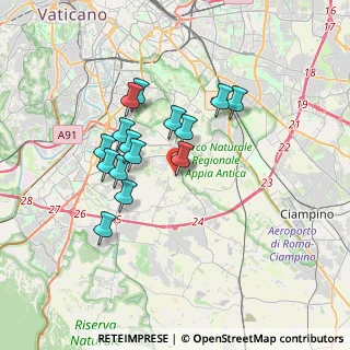 Mappa Millevoi- Torre Faro, 00178 Roma RM, Italia (3.13933)