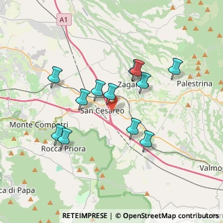 Mappa Via dei Pioppi, 00030 San Cesareo RM, Italia (3.50583)