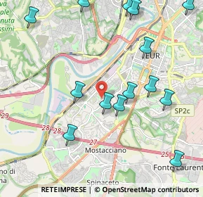 Mappa Via del Pianeta Terra, 00144 Roma RM, Italia (2.65867)