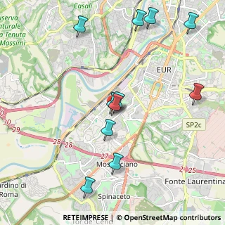 Mappa Via del Pianeta Urano, 00144 Roma RM, Italia (2.34727)