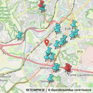 Mappa Via del Pianeta Urano, 00144 Roma RM, Italia (2.3055)