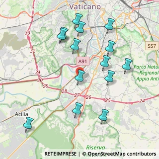 Mappa Via del Pianeta Urano, 00144 Roma RM, Italia (4.59429)