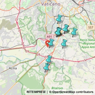Mappa Via del Pianeta Urano, 00144 Roma RM, Italia (3.3625)