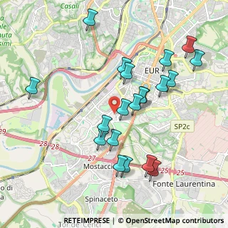 Mappa Via Malaga, 00144 Roma RM, Italia (2.09)