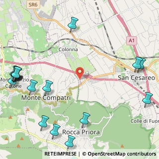 Mappa Via Prusst, 00030 Colonna RM, Italia (3.51471)