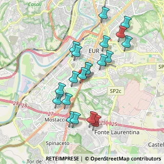 Mappa Strada Regionale, 00144 Roma RM, Italia (1.8865)